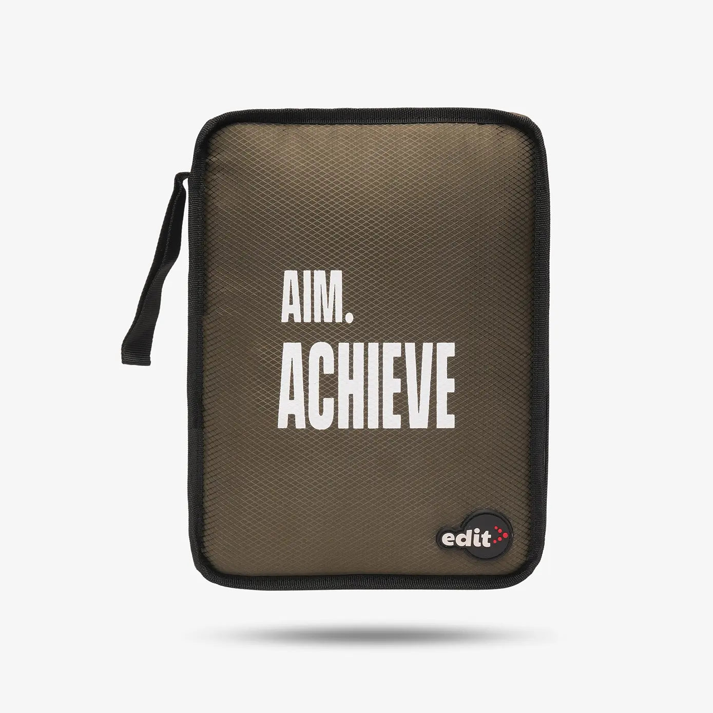 Green table tennis racket case